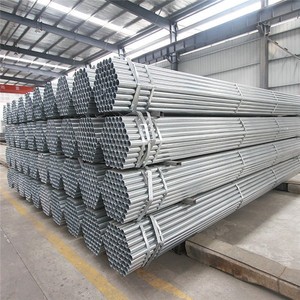 Prix direct usine Tuyau en <span class=keywords><strong>acier</strong></span> galvanisé 4 pouces ASTM A53 Gr B SCH40 Tube soudé ERW pour systèmes d'eau et de protection incendie - Product Image 6