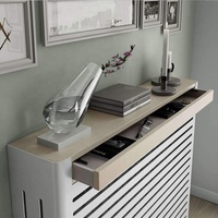 Cache-radiateur en vinyle moderne et flottant de style NORDIC STRIPE, fabrication chinoise, pas cher, échantillon gratuit