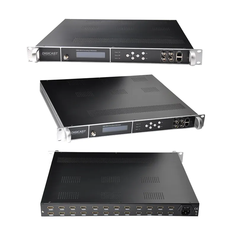 CATV Headend Encoder โมดูเลเตอร์สายดิจิตอลทีวีโมดูเลเตอร์