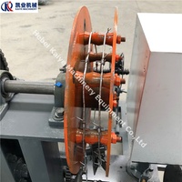 Machine automatique à grande vitesse pour la fabrication de fil barbelé torsadé à brin unique