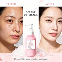 Nettoyant Visage JMFREE Sakura 150ml Mousse Hydratante Éclaircissante OEM Marque Privée 2026
