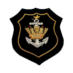 Top Selling Customized Design Embroidery Badges <b>Sew</b>-On Lace Fabric Eco-Friendly Lightweight High Quality Custom Made HAMZA - Product Image 1
