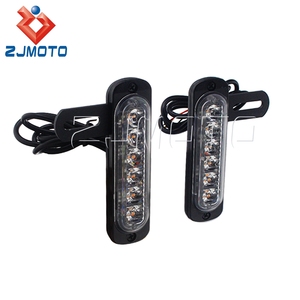 Pour Denali B6 Double <span class=keywords><strong>Plaque</strong></span> D'<span class=keywords><strong>immatriculation</strong></span> <span class=keywords><strong>LED</strong></span> Frein Auxiliaire Lumières <span class=keywords><strong>Moto</strong></span> - Product Image 2