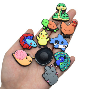Nuevos Dijes de Metal Personalizados para Zapatos, Diseño de Animales de la Selva, Accesorios para Calzado - Product Image 6