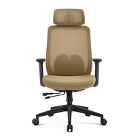 Silla de Oficina Ergonómica Moderna de Malla con Respaldo Alto, Silla de Escritorio Económica para Oficina y Hogar