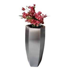 Fioriera Rettangolare di Lusso in Acciaio Inossidabile Impermeabile Personalizzabile per Centri Commerciali, Parchi e Giardini - Ingrosso - Product Image 4