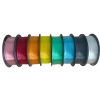 Filament PLA de base couleur unie pour imprimante 3D, 1,75 mm, bobine de 1 kg, faible odeur, impression facile, sans déformation, consommables d'impression 3D FDM