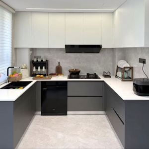 Herrajes para Cajones de Cocina Modernos de Madera Maciza Personalizables, Diseño Modular, Ecológicos, Fácil Instalación, Características Multifuncionales - Product Image 1