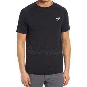 Camiseta de Hombre Nueva Tendencia, Corte Ajustado, Manga Corta, Transpirable, de Secado Rápido, Estilo Urbano, Informal, para Verano - Product Image 3