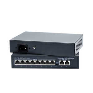 8-Port 10/100Mbps PoE Network <b>Switch</b> with 2 Uplink 120W Standard Protocol Megabit Protocol POE <b>Switch</b> 2 - Product Image 3