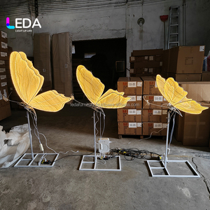 LEDA Nuevo Diseño Personalizado de Decoración de Mariposas Luminosas para Bodas, Cumpleaños, Navidad, Fiestas, Dormitorios y Hogar - Product Image 4