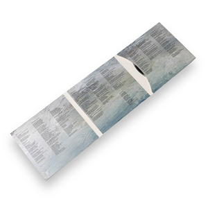 Minimal Full Color Printed 6 Panel Fold-out Cardboard CD Wallet Sleeve For Music Album Disc Packaging - Product Image 4
