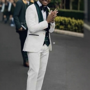 S4143L Nuovo Completo Tre Pezzi Slim-fit per Matrimonio e Banchetti, Abito da Uomo con Giacca Monopetto, Pantaloni e <span class=keywords><strong>Gilet</strong></span> - Product Image 3