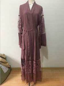 Robe adultes, en dentelle ajourée, pour musulmanes, tenue turque, à dubaï, Abaya, nouvelle collection - Product Image 3
