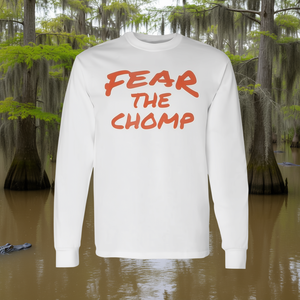 T-shirt à manches longues Fear The Chomp avec motif d'alligator des marais de la Floride - Product Image 3