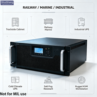 Convertisseur de station terrestre GSE d'alimentation d'urgence redondante ignifuge N+1 FAR 25.853