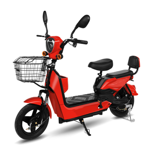 48V 12AH High Quality 14 Inch Adult Electronic 350W City E-bike with Rear <b>Hub</b> Motor Lead Acid Battery 3 Speed Steel Frame - Product Image 1