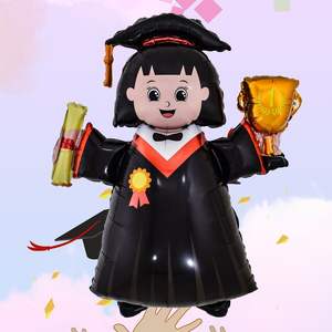 Temporada de graduación Hombres y mujeres <span class=keywords><strong>Dr</strong></span> Balloon Globo creativo Ins Globo de gran oferta para decoración de fiesta de graduados - Product Image 1