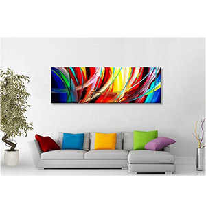 Pintura Acrílica Abstracta Moderna, Pinturas al Óleo Pintadas a Mano, Lienzo Decorativo <span class=keywords><strong>para</strong></span> Pared, Arte <span class=keywords><strong>para</strong></span> Sala de Estar, Dormitorio, <span class=keywords><strong>Comedor</strong></span> - Product Image 3