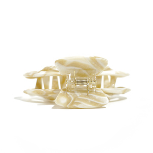 Pinza de Pelo Unisex de Acetato y Acrílico con Diseño Hueco y Simple, Color Personalizable, Accesorios para el Cabello de Alta Calidad - Product Image 4