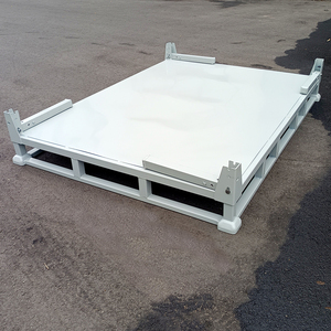 CASE CARTER MX-10 Palette de stockage empilable à 4 niveaux en acier Q235 robuste et pliable avec revêtement en poudre pour rouleaux de tissu - Product Image 2