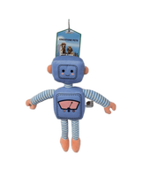 Mainan Anjing Robot Boneka Lucu Bersuara, Mainan Kunyah Hewan Peliharaan Interaktif, Mainan Robot Boneka untuk Anak Anjing dan Anjing Sedang, 2 Desain Berbeda