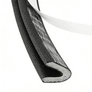 Guarnizione a V per Porte, Striscia Sigillante Autoadesiva Durevole in Schiuma per Porte, Cancelli, Porte d'Ingresso e Finestre - Product Image 2
