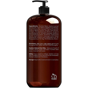 LovelyCSM biotine <span class=keywords><strong>vinaigre</strong></span> de cidre de pomme shampooing perte de cheveux revitalisant à la noix de coco shampooing et revitalisant sans sulfate de parabène biologique - Product Image 4