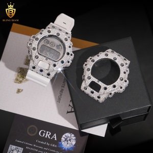 Новое поступление в стиле хип-хоп, наручные часы и застежка - Product Image 4