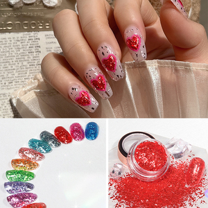 Bojun <span class=keywords><strong>BGS</strong></span> Venta al por Mayor, Juego de 12 Colores de Purpurina para Uñas Iridiscente Irregular, Lentejuelas Holográficas Finas - Product Image 3