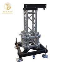 Sistema de Torre de Soporte de Aluminio Ajustable para Line Array, Soporte para Escenarios de Conciertos, Festivales de Música, Portátil, Duradero, Modelo GF-34