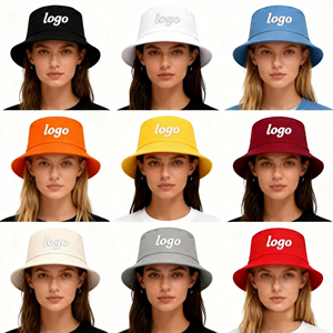 High Quality Bulk Outdoor SunProtect Kids and Adult <b>Plain</b> Bucket Caps Custom PrintSublimation Embroidered White Woven Bucket Hat - Product Image 1