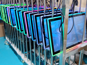 टिकाऊ 21.5 23.8 27 32 43 49 55 इंच की खुली फ्रेम कैपेसिटिव टच स्क्रीन, गेमिंग कियोस्क और टिकट मोचन मशीनों के लिए - Product Image 3