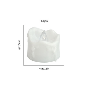 Halloween Timed Crying Electronic <b>Candle</b> Lamp Creative Atmosphere Light <b>Small</b> Tea <b>Candle</b> Christmas Remote Control <b>Candle</b> - Product Image 1