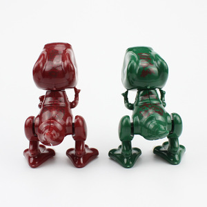 Tyrannosaurus Rex Cake Toppers Red And Green Plastic Reusable Birthday Decorations For Kids Party Supplies - Product Image 2