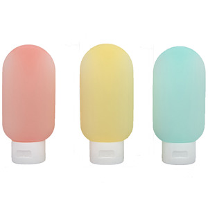Cosmetic Bottle Set 30 60 100 Ml Plush Material Travel Size For Skin Care Body Care - Product Image 4