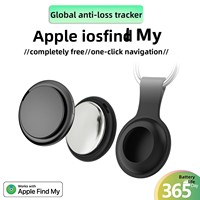 Alternative à l'Airtag, dispositif de suivi pour animaux de compagnie et enfants, compatible avec Apple, étanche, recherche bidirectionnelle, batterie 210 mAh