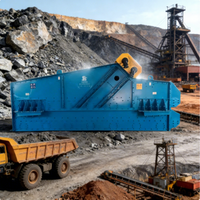 Zwei Vibrations motoren Polyurethan sieb mit einer Kapazität von 300 t/h für den Erzbau Minerals ieb HenVibrations sieb
