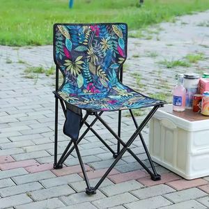 Chaise de camping pliable compacte pour l'extérieur, la plage et la pêche - Product Image 4