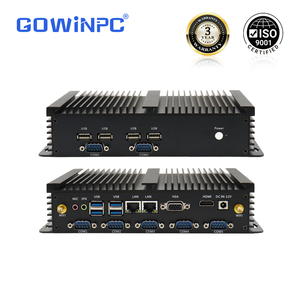 Mini PC Industrial sin Ventilador con Puerto LPT, Core i5/i7 de 6ª/7ª/8ª Generación, 6 Puertos COM, 6100U/7200U/8250U - Product Image 3