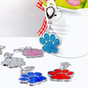 Llavero de Aleación de Zinc con Mosquetón para el Día de San Valentín, Colgante con Huella de Pata de Mascota, Impresión UV, Estilo Vintage, Tamaño Pequeño y Ligero - Product Image 3