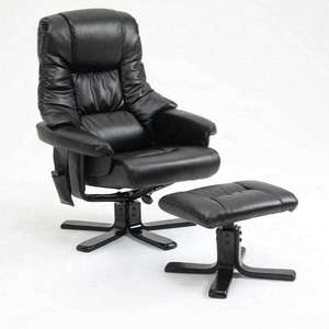 Fauteuils inclinables modernes bon marché Fauteuil de salon inclinable de télévision <span class=keywords><strong>pivotant</strong></span> avec repose-pieds - Product Image 2