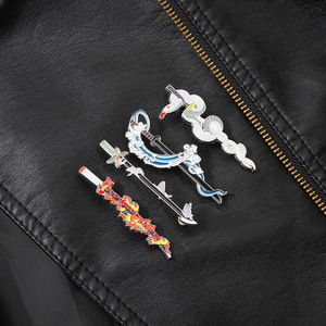 Dao Cạo Hình Quỷ Anime Nhật Bản Bán Chạy Biểu Tượng Mạ Kim Loại Cho Phụ Kiện Đạo Cụ Quần Áo Cos - Product Image 3