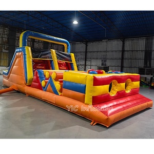 Parcours d'obstacles gonflable avec design sportif pour usage commercial – Grande Vente - Product Image 2