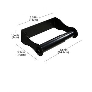 WEKIS Custom Modern Stainless Steel Toilet Paper Holder with Shelf Waterproof Wall-Mounted for Bathroom and Gym Use - Product Image 2