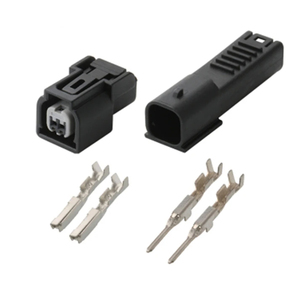 2-Pin Kraftstoffeinspritzer-Steckverbinder Kabelbaum für Suzuki Hayabusa KTM Honda Motorräder 6189-6904 HX .040 - Product Image 4