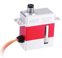 Servomoteur compact et léger KST FZ320 25KG entièrement métallique pour avion numérique miniature, planeur, drone UAV à aile fixe