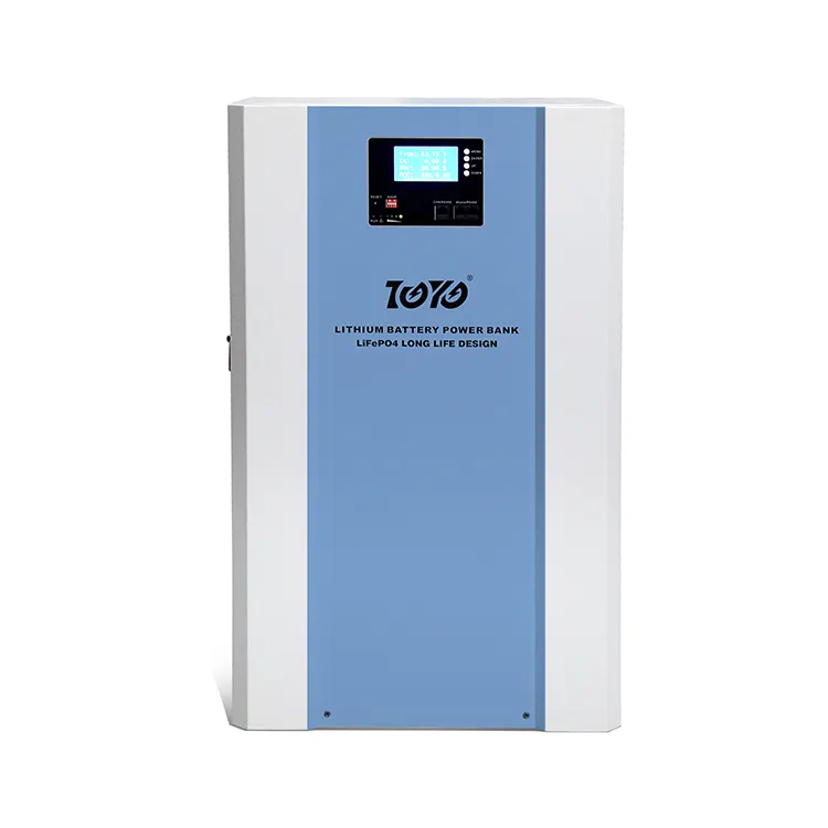 TOYO Energia Solar Poder De Armazenamento De Parede 5KWH 10KWH 20KWH 48V24V 50Ah 100Ah 200AH 350AH Lifepo4 Bateria De Lítio