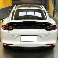 Kit carrosserie style Turbo pour Porsche Panamera 971 2017-2023, mise à niveau avec aileron arrière électrique à trois étapes, kit de modification du pare-chocs