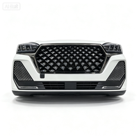 Aksesoris Eksterior Premium Lengkap Lampu Otomotif Bumper Depan Cover Bumper Depan Grille untuk Chery 7 Pro Max SUV
